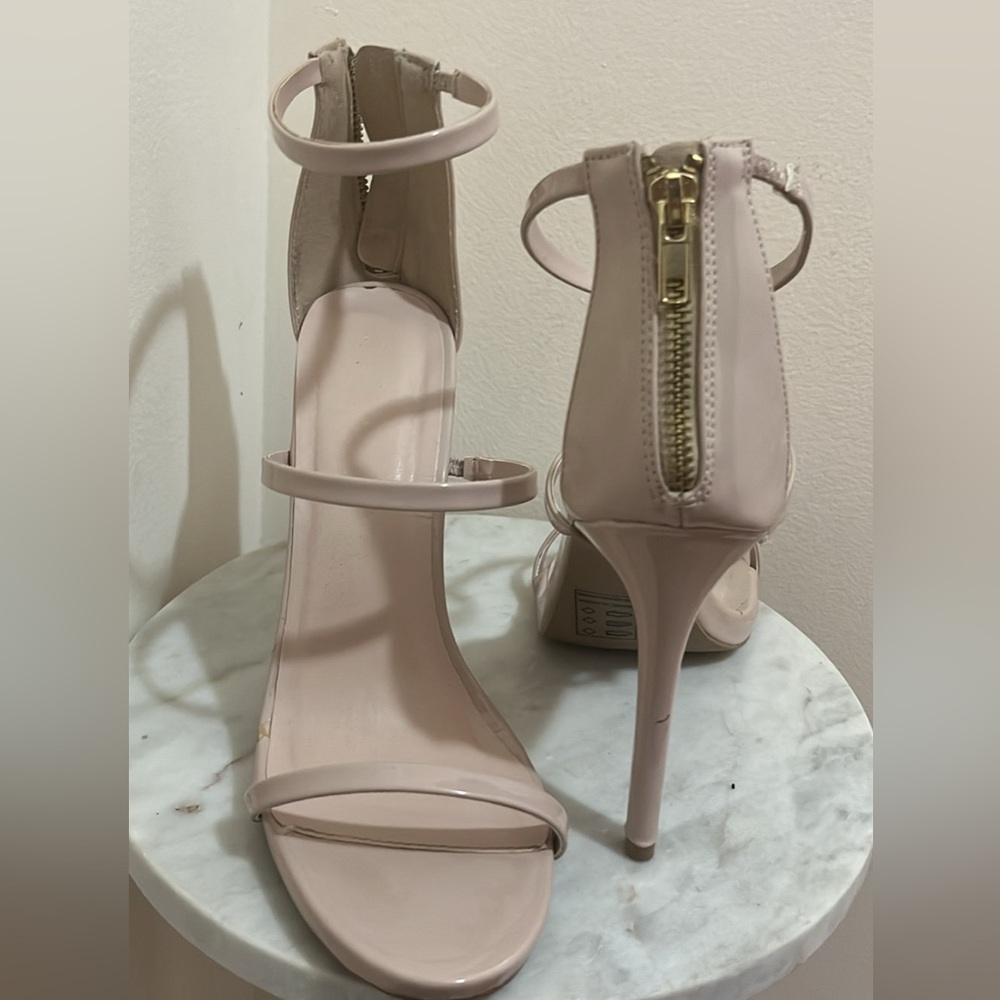 Prom heels |worn 1x comes with box